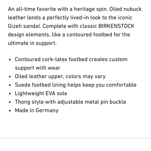 Birkenstock Gizeh Sandals size 40 NWT - Picture 7 of 9